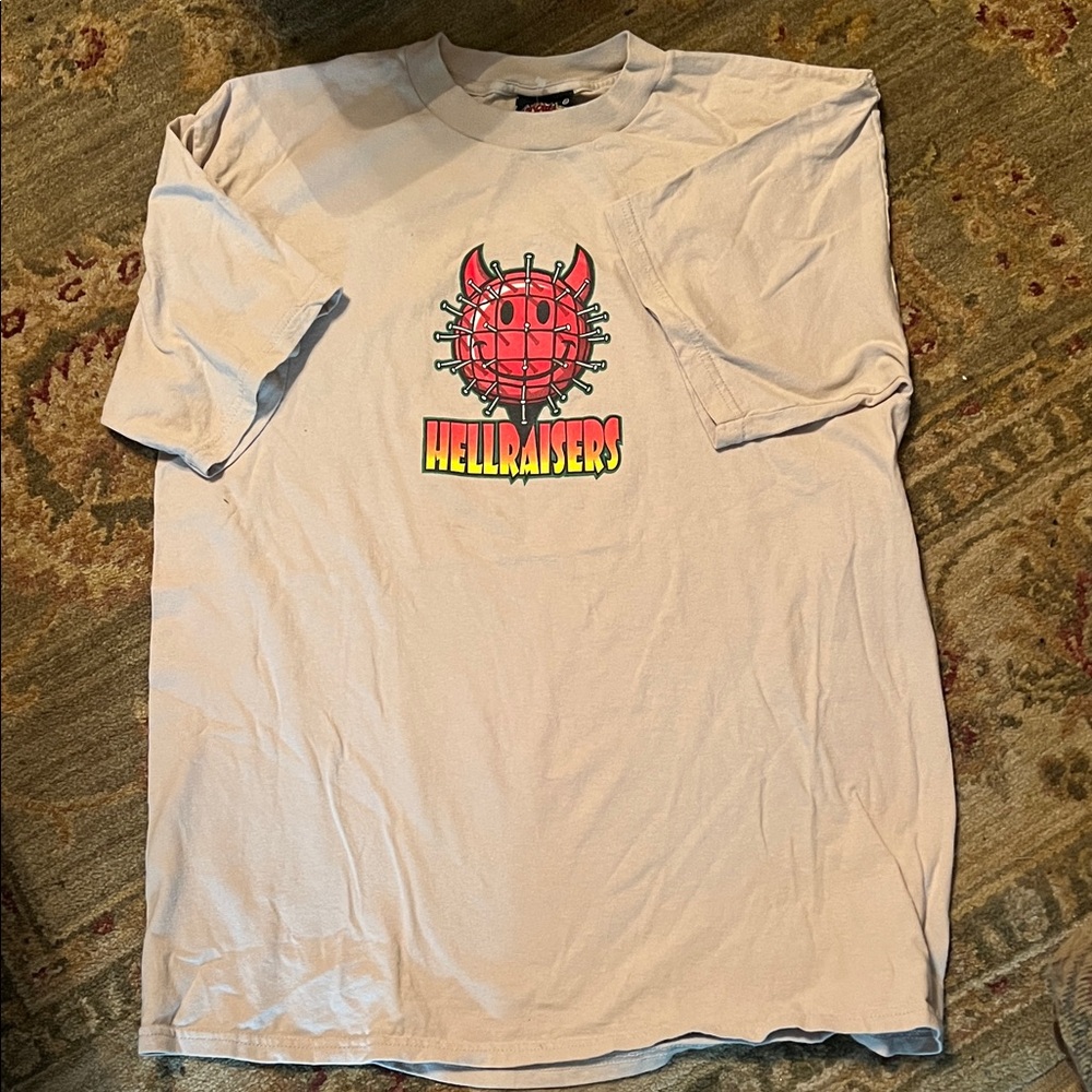 Hellraisers Graphic Tee - Light Tan
